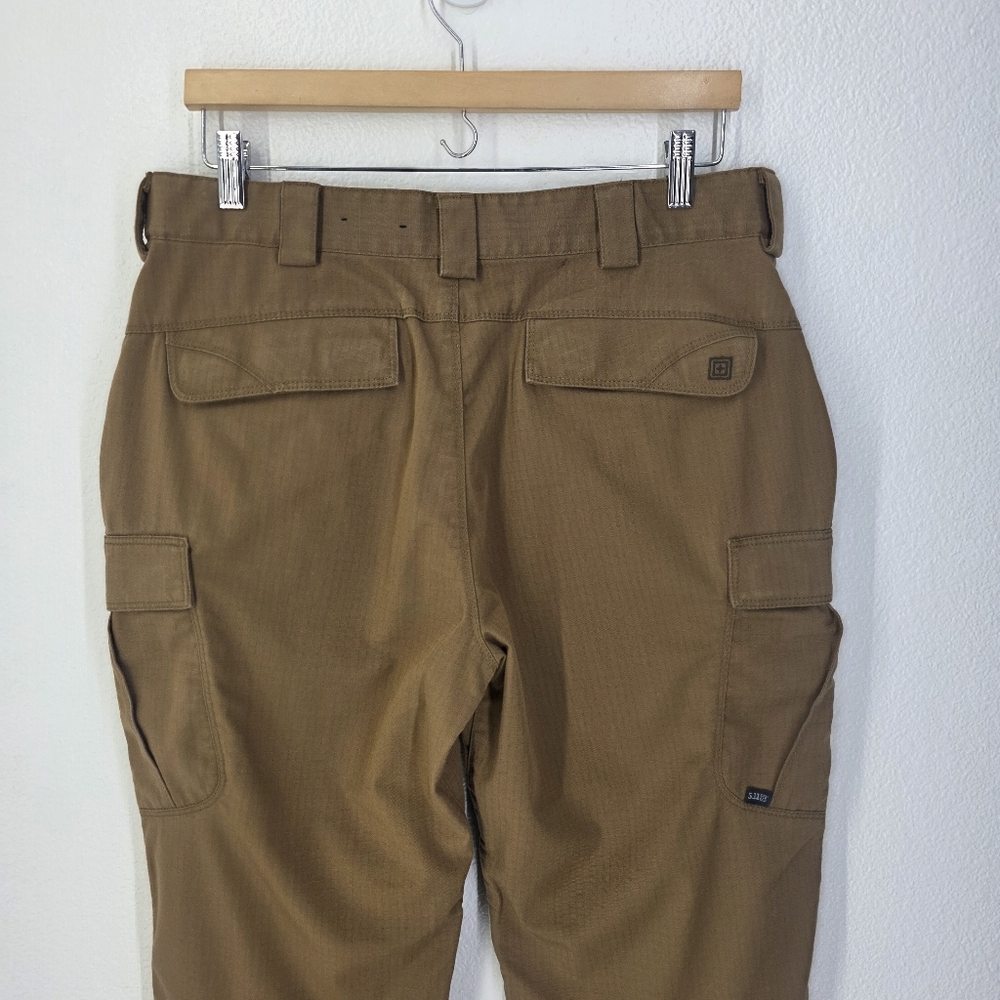 5.11 Tactical Series "Stryke" Cargo Pants Battle Brown Style 74369 Sz 34x32 - Picture 8 of 16